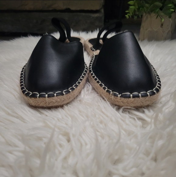 Zara Women Espadrilles Sandals Black Size 10 EUR 41 - Picture 6 of 13